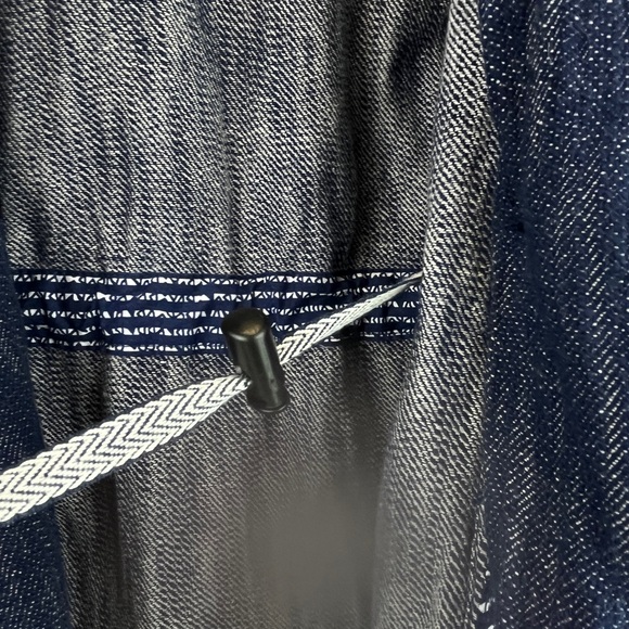 Cabi Adventure Anorak Hooded Cotton Jacket Style 5100 Indigo Blue Sz S - Picture 11 of 14